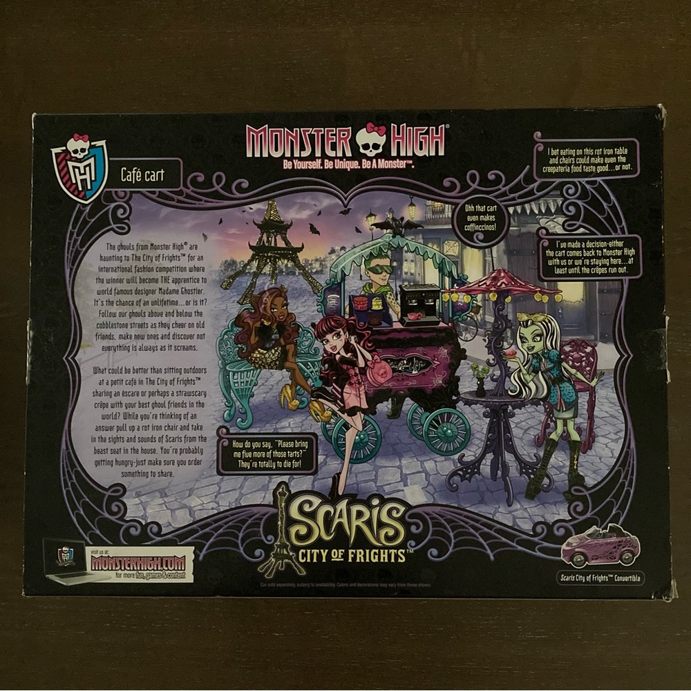 Monster High Scaris Cafe Cart - Picture 4 of 4